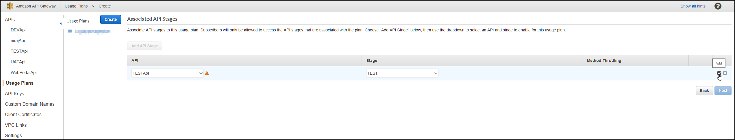 How to access AWS API Gateway Endpoints using API Key from Azure Logic