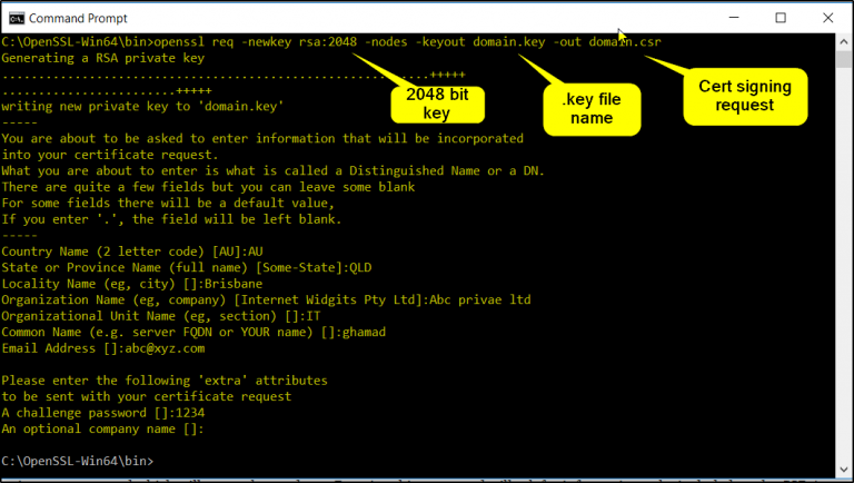 openssl for mac