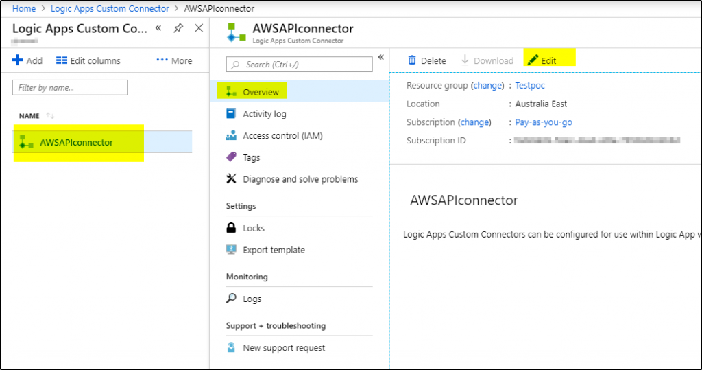 How to access AWS API Gateway Endpoints using API Key from Azure Logic ...