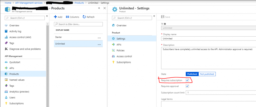 Accessing API in azure APIM using POSTMAN throws error – “statusCode ...